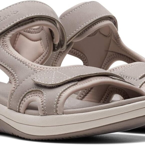 Women's Sandals Nylon Breathable Textile EVA Footbed Buckle Closure - Picture 5 of 8